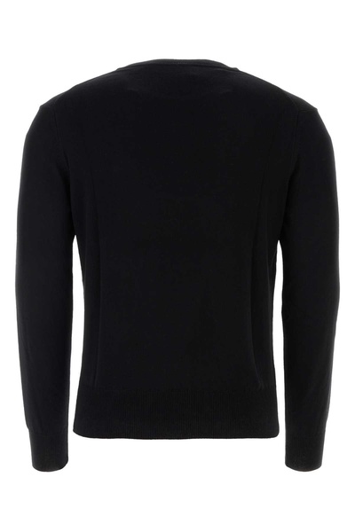 Vivienne Westwood Man Black Cotton Blend Sweater