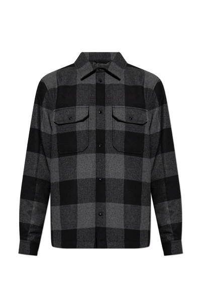 Woolrich Insulated Shirt With Check Pattern