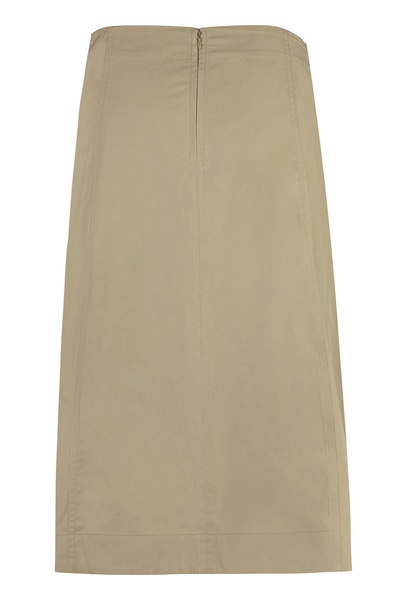 Bottega Veneta Cotton Midi Skirt