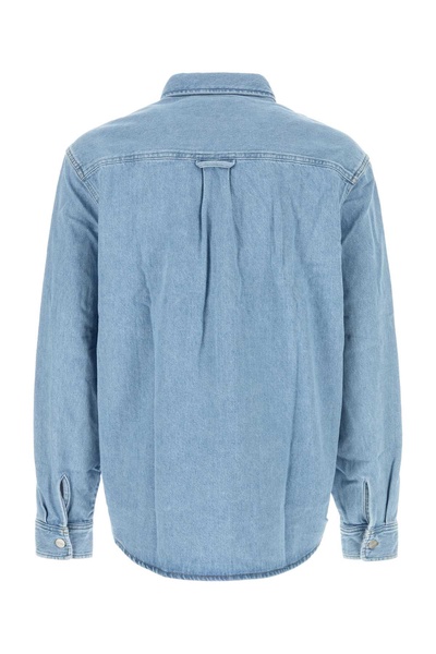 Light Blue Denim Harvey Shirt Jac