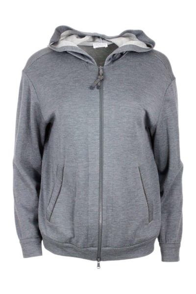 Brunello Cucinelli Zipped Hoodie