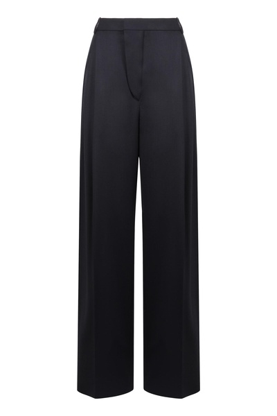 Victoria Beckham High-Waist Wide-Leg Trousers