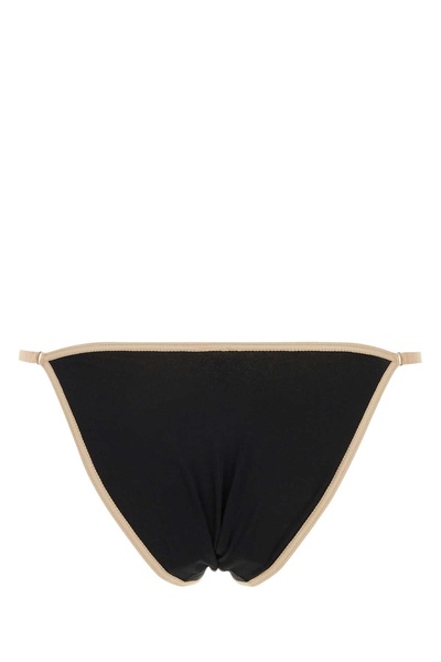 Black Stretch Cotton Brief