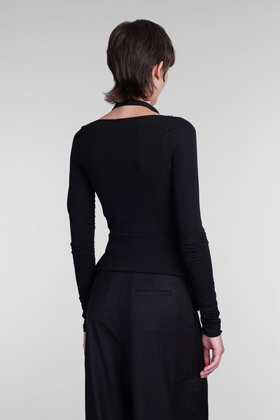 Topwear In Black Viscose