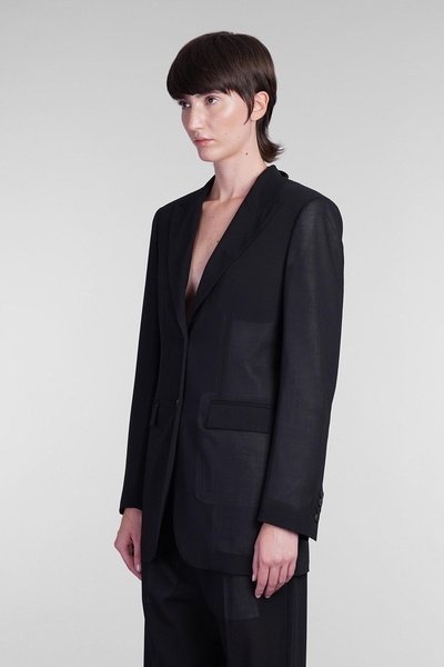 Blazer In Black Wool