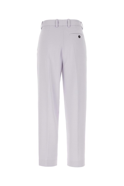 Lilac Stretch Cotton Pants