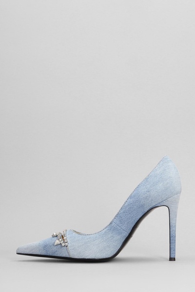 Pumps In Blue Denim