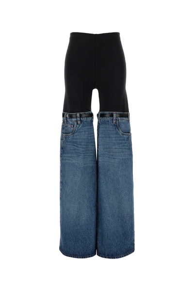 Two-tone Denim Jeans