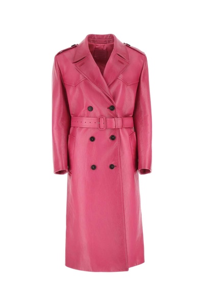 Prada Double-Breasted Belted Coat