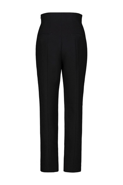 Khaite High Waist Straight-Leg Tailored Trousers