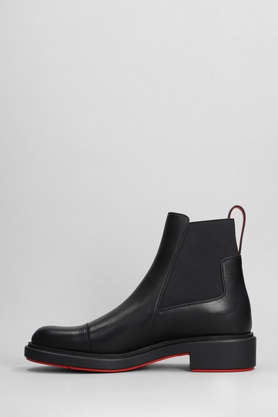 Urbino Ankle Boots In Black Leather