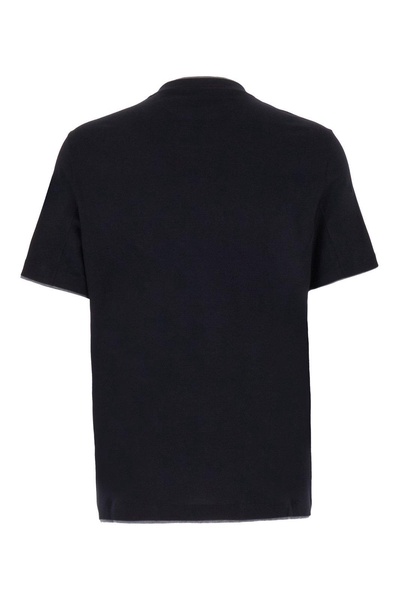 Layered-effect Crewneck T-shirt