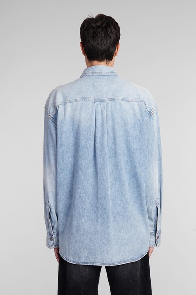 Oscar Denim Jackets In Blue Cotton