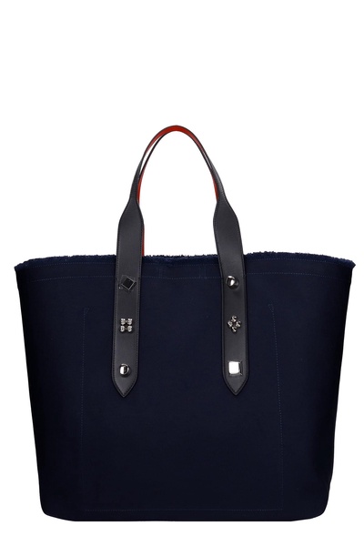 Frangibus Toile Tote In Black Leather