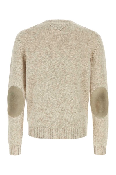 Melange Sand Cashmere Sweater