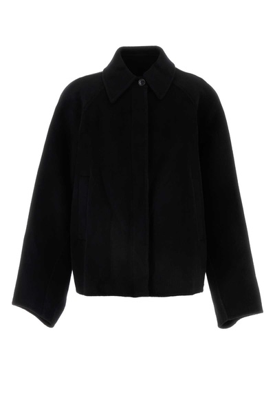 Black Wool Blend Camila Coat