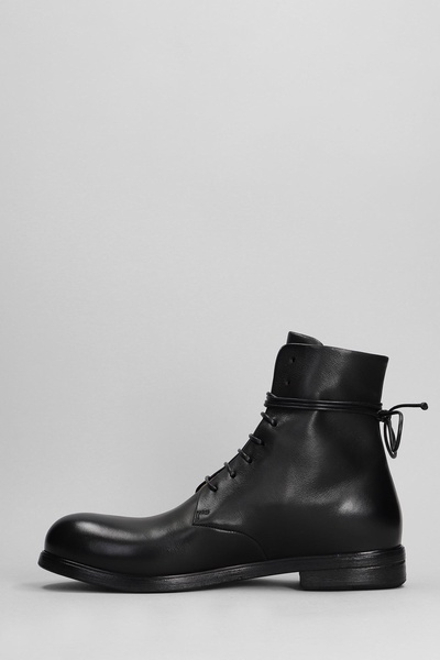 Ankle Boots In Black Leather