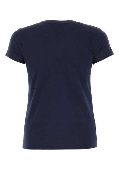 Dark Blue Cotton T-shirt