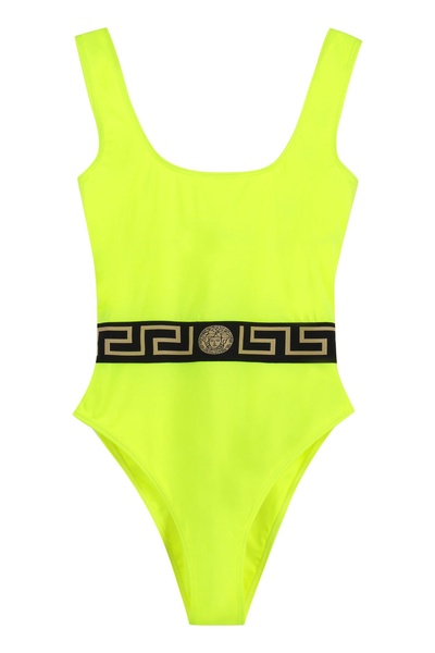 One-piece Swimsuit With Logo