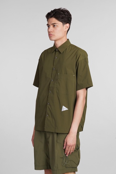 Shirt In Green Polyester