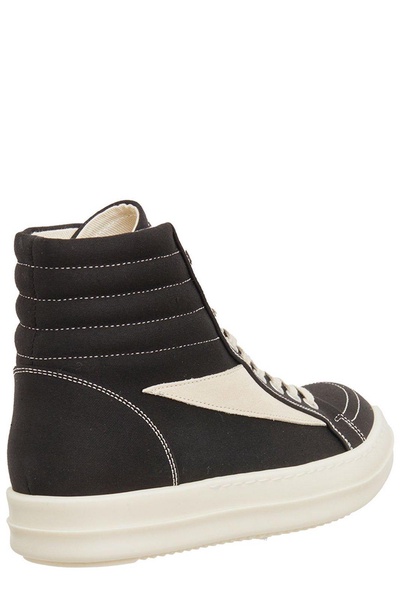 High-top Lace-up Sneakers