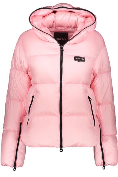 Hooded Full-zip Down Jacket