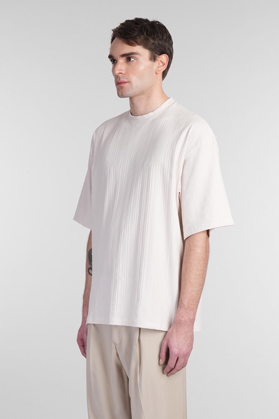 Vant T-shirt In Beige Cotton