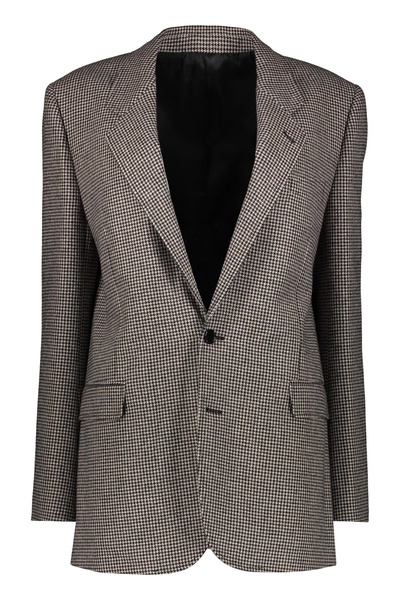 Wool Single-breasted Blazer