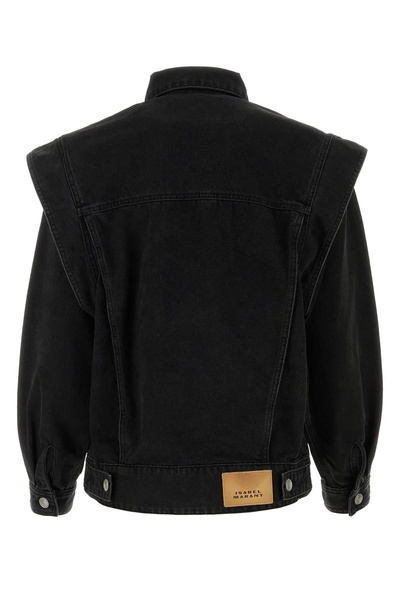 Black Denim Harmon Jacket