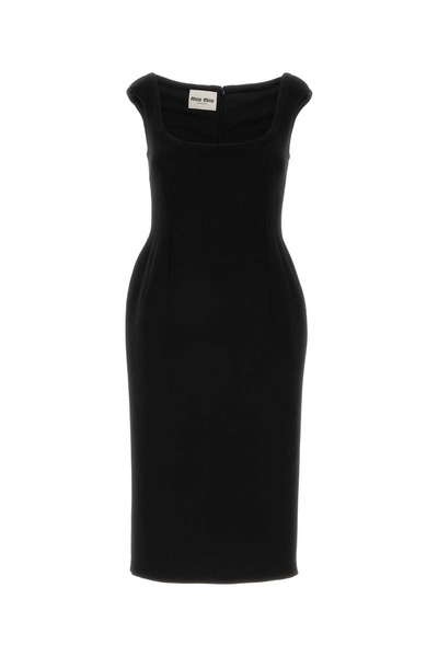 Black Wool Dress