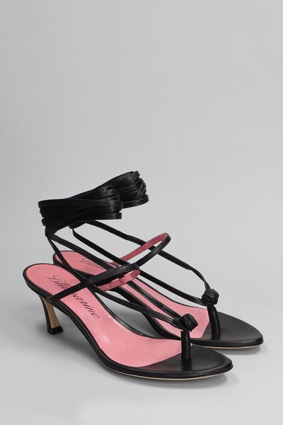 Lilli 114 Sandals In Black Leather