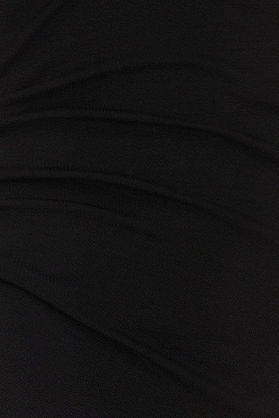 Black stretch viscose dress