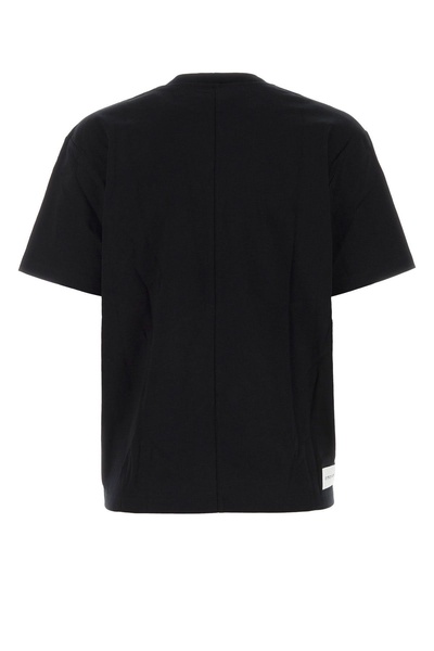 Black cotton oversize Vittoria t-shirt