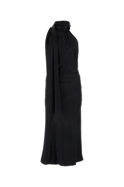 Max Mara Woman Black Silk Moli Long Dress