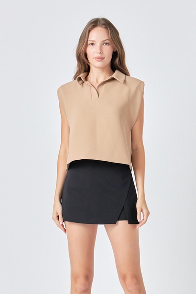 Women's Relaxed Collared Shirt