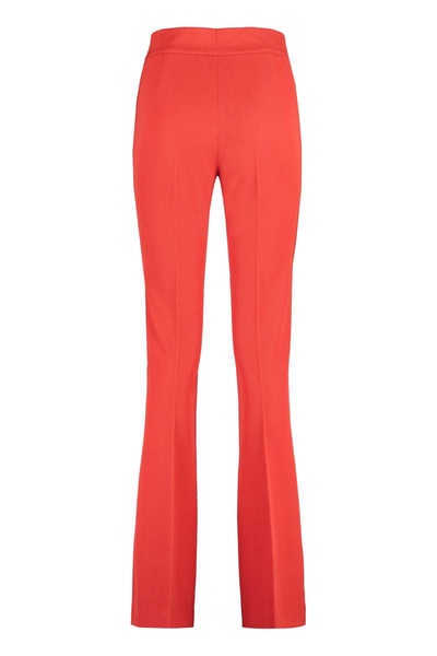 Genny Flared Trousers in Orange