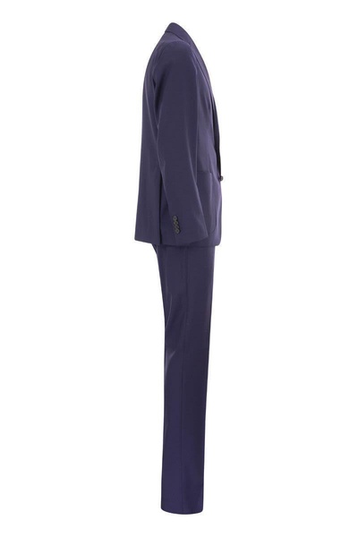 Tagliatore Wool Suit in Blue