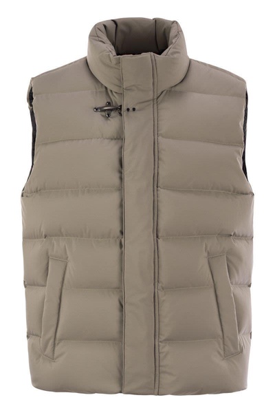 Fay Vest Clothing in Beige