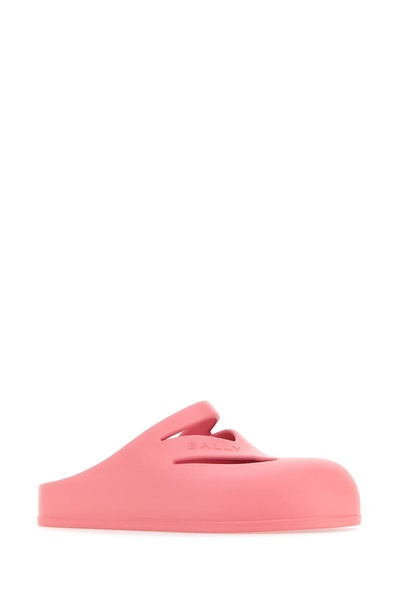 Pink rubber slippers