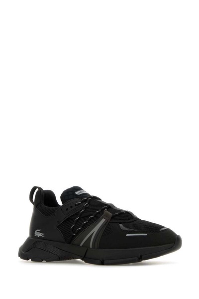 Black fabric L003 sneakers