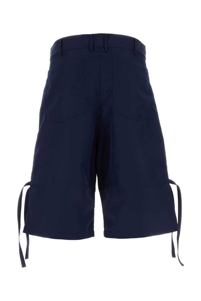 Comme des Garçons Drawstring Bermuda Shorts