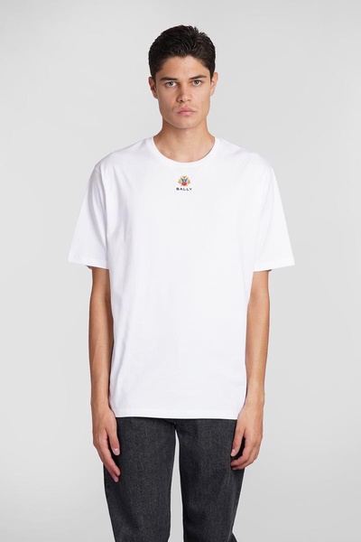 T-shirt In White Cotton