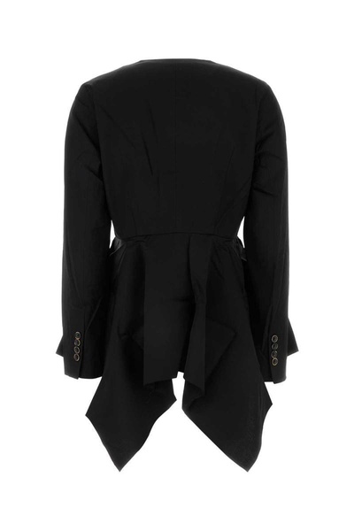 Black viscose blend Koney jacket