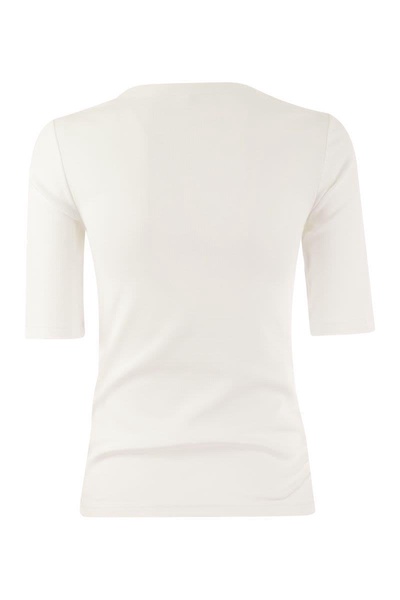 Peserico T-Shirt Bianco in White