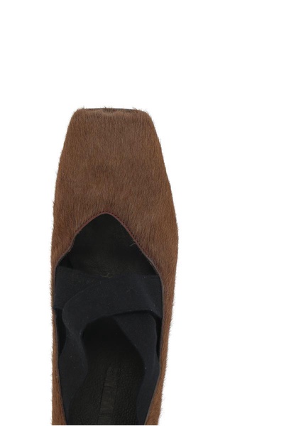 Uma Wang Flat Shoes in Brown