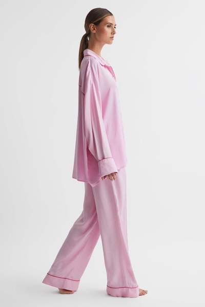 Sleeper Relaxed Drawstring Trousers in Bubblegum