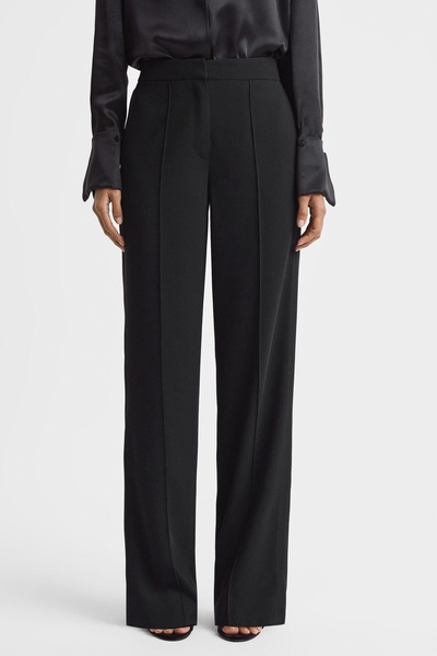 Petite Pull On Trousers in Black