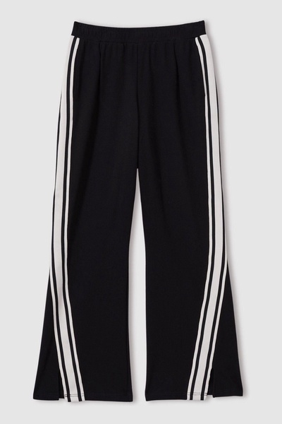 The Upside Flared Track Trousers in Black