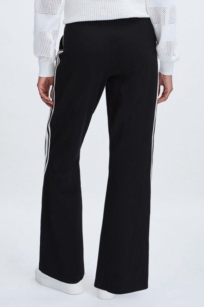 The Upside Flared Track Trousers in Black