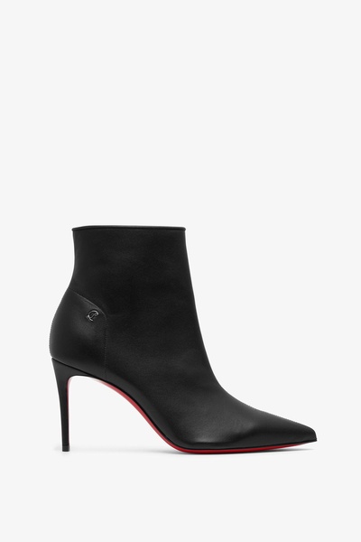 Sporty Kate Leather Red Sole Booties